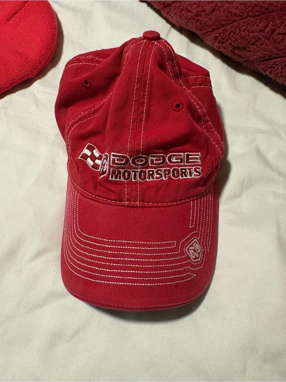 Dodge Motorsports Red Baseball Cap